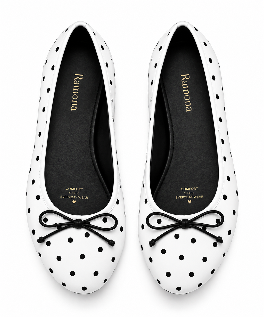 Polka Dot white