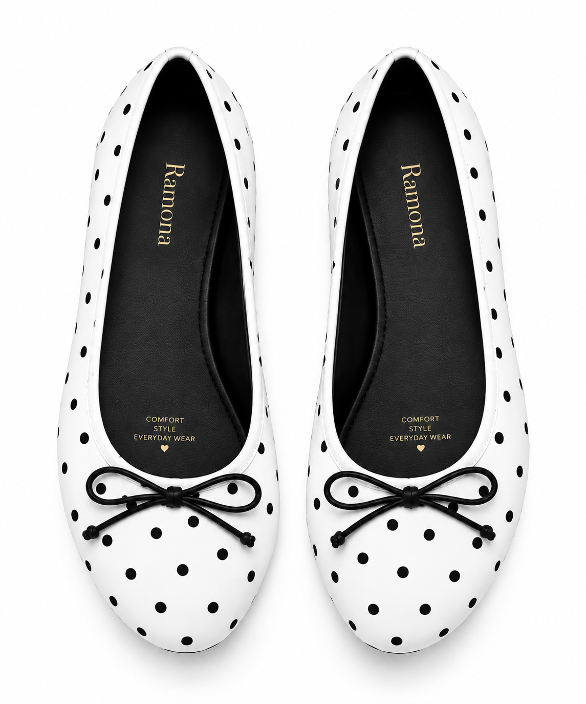 Polka Dot white