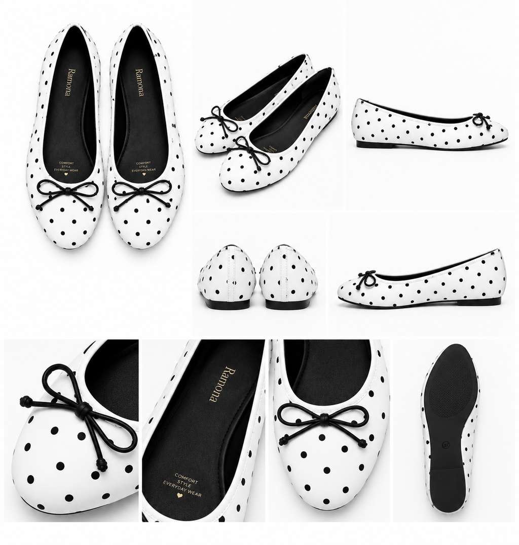Polka Dot white